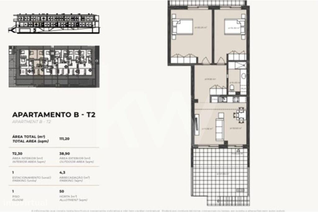 Fantástico Apartamento T2 em condominio fechado