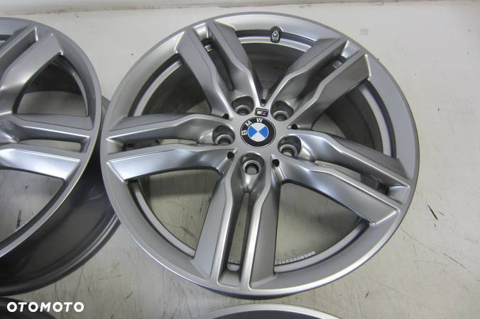 FELGI ALUMINIOWE 18 BMW 2 F1 F44 F45 F46 X1 X2 M PAKIET SERIA 3 5X112 ORYGINAŁ GRAFIT KOLOR CZUJNIKI - 5