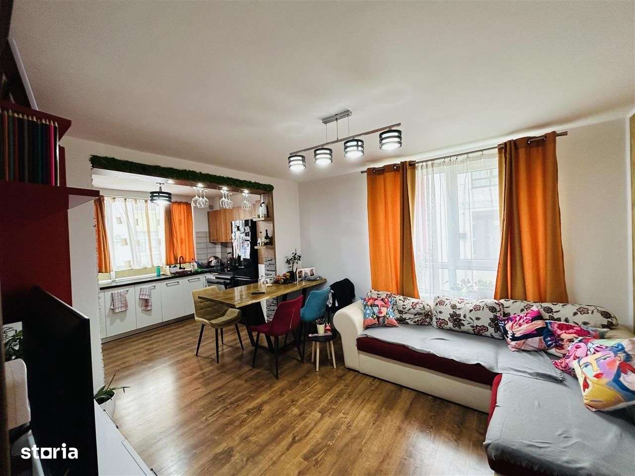 Apartament 3 camere, 2 bai - mobilat, utilat - zona linistita - Imagine principală: 5/10