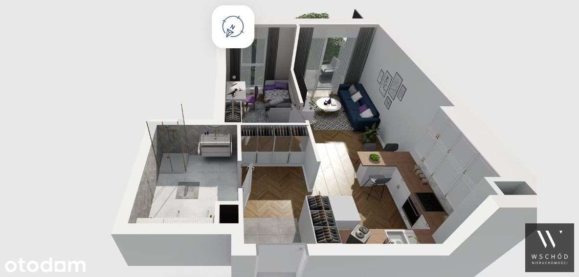 2 pokoje + ogródek w atrakcyjnej cenie-1