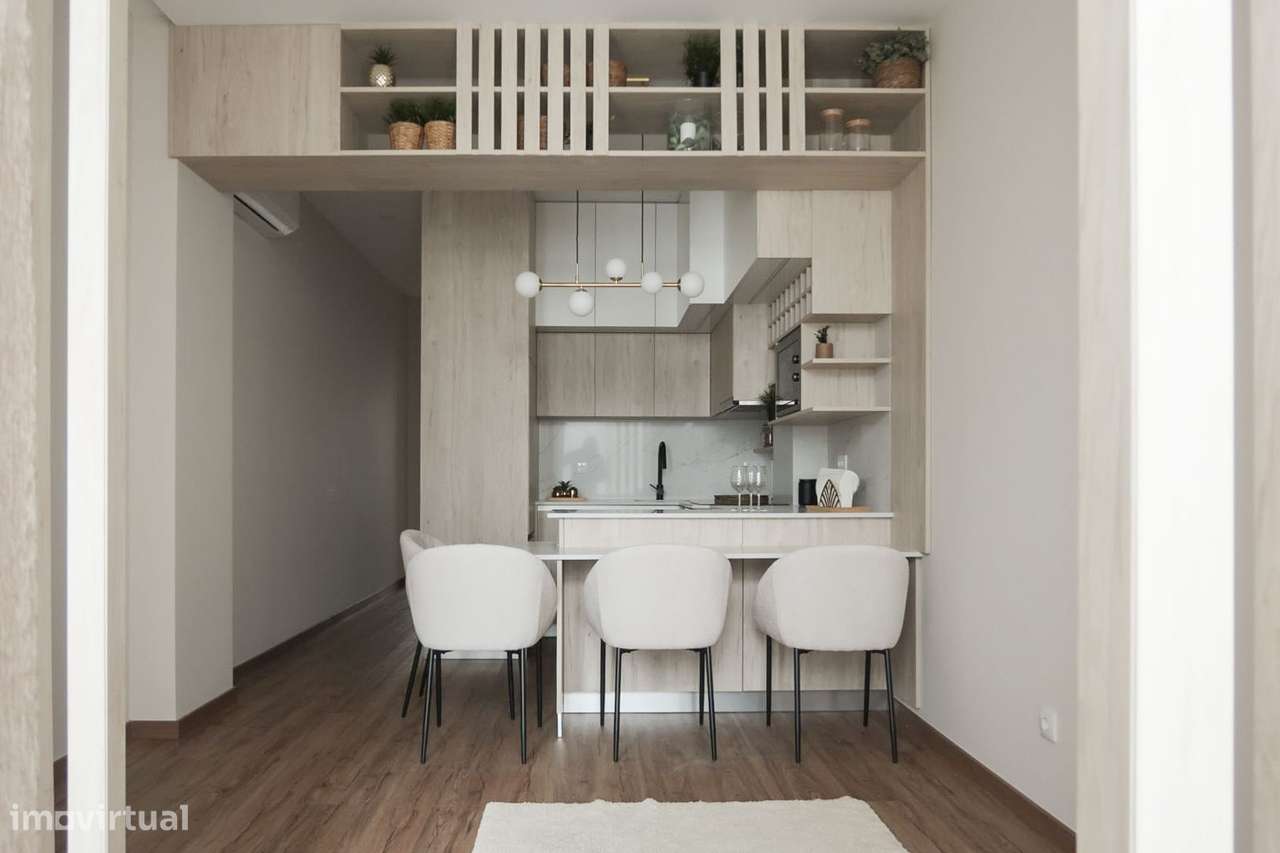 Apartamento T2 totalmente renovado a 2 minutos a pé do Santuário - Grande imagem: 4/15