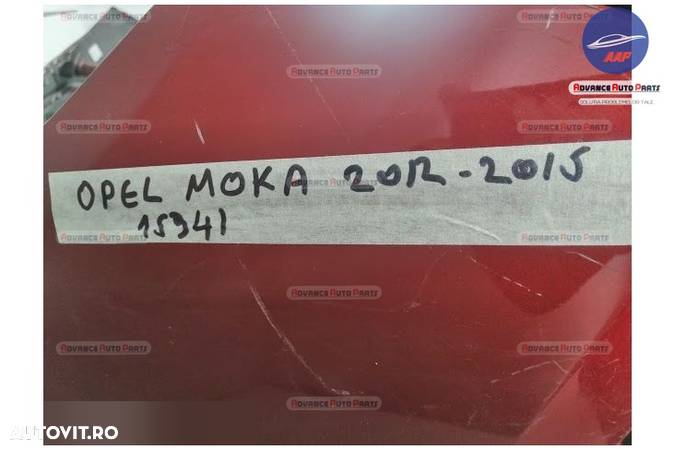 Bara Fata Opel Moka 2012 2013 2014 2015 originala cu senzori si spalatori - 7