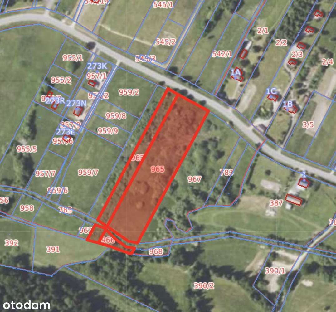 Uherce Mineralne działka na sprzedaż - Pełny obrazek: 4/5