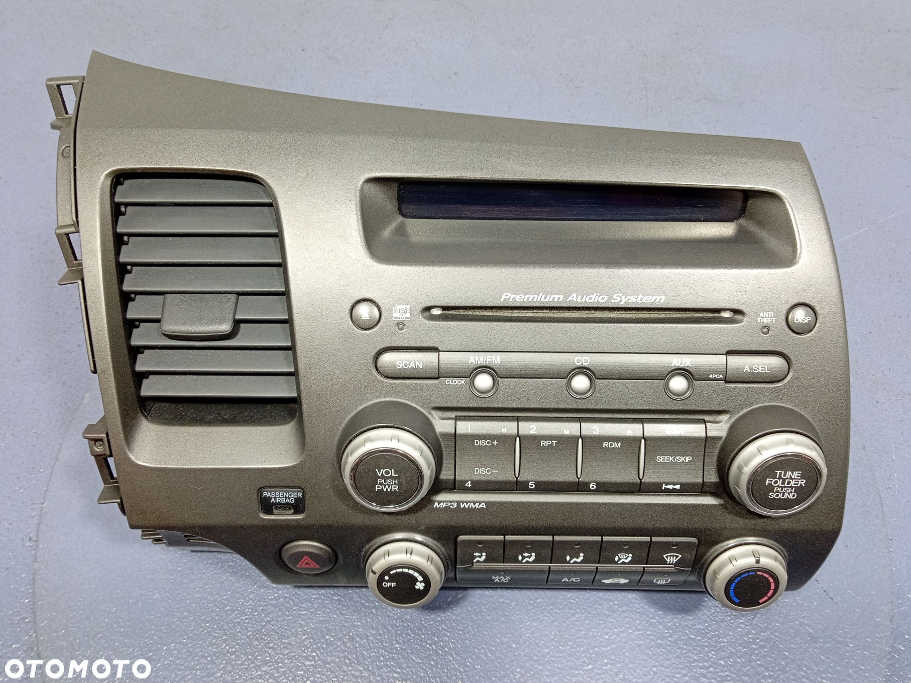 HONDA CIVIC VIII FG2 COUPE 06- RADIO CD MP3 39100-SVA-A21 - 2