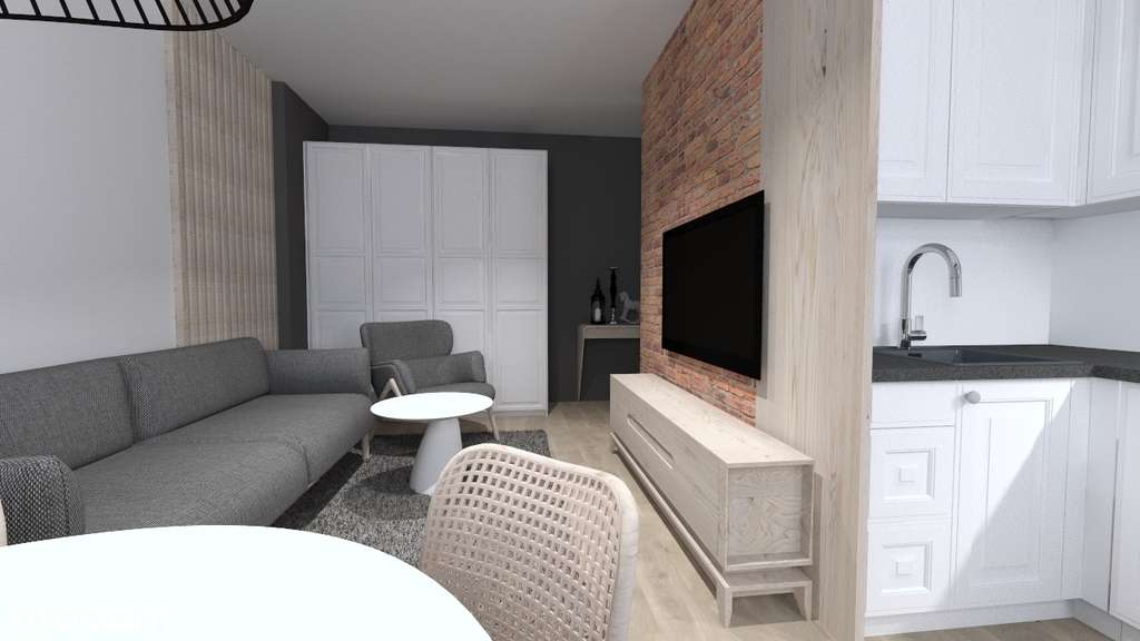 2 pokojowe mieszkanie na Bydgoskim Przedmieściu! - Pełny obrazek: 5/7