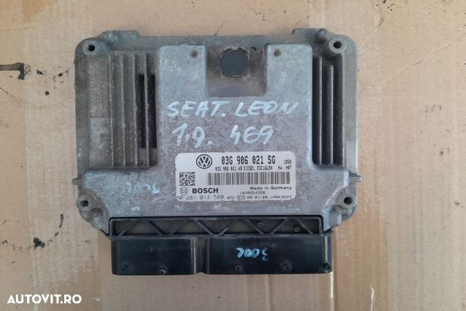 CALCULATOR MOTOR ECU 03G906021SG MX1253 Seat Leon - 1