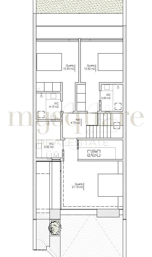 Moradia T3 de 2 frentes com jardim em São Pedro da Cova, Gondomar-25