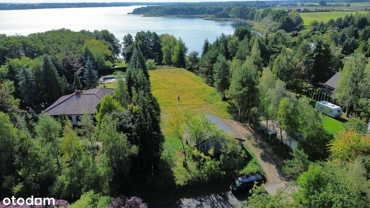 Cudownie położona działka z domkiem i widokiem na jezioro Powidzkie! - Pełny obrazek: 2/15