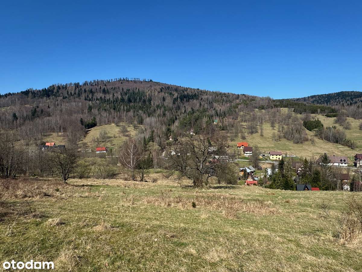 Piękna widokowa działka idealna na rekreację ! - Pełny obrazek: 4/8