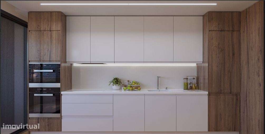 Apartamento T1 com Terraço e Garagem | Localização Privilegiada - Grande imagem: 3/19