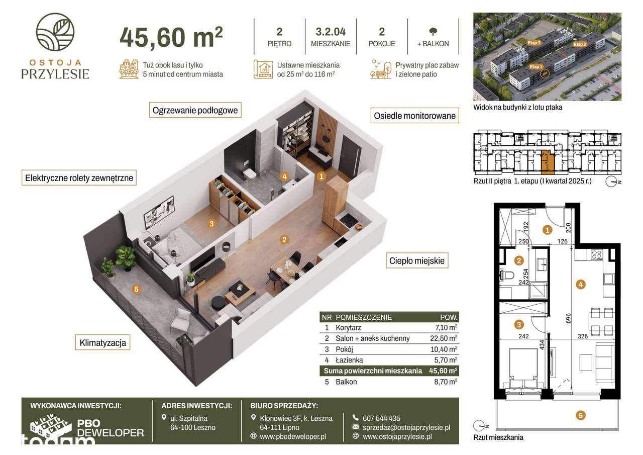 Ostoja Przylesie | mieszkanie wykończone (13/15) - Pełny obrazek: 2/9