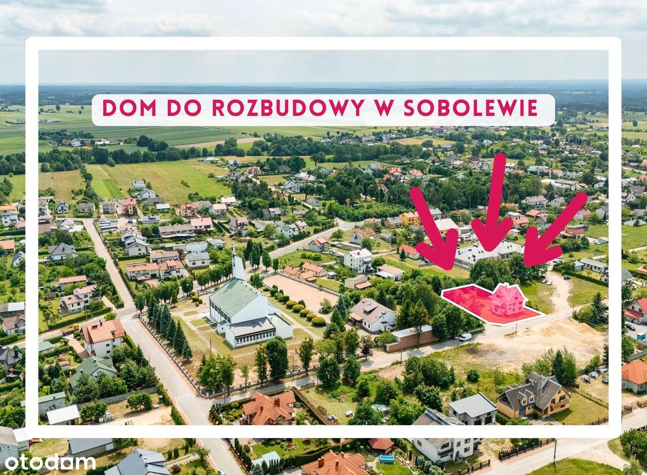 Dom w Sobolewie stan surowy | Odkryj potencjał | Zrealizuj swoją wizję - Pełny obrazek: 1/19