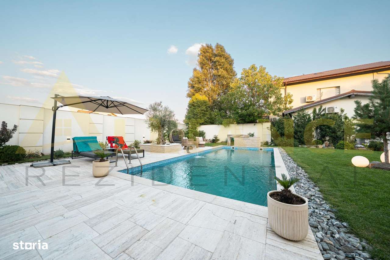 Vila de lux P+1E ~ 5 camere 5 bai + dressing ~ 850mp teren - Imagine principală: 4/20