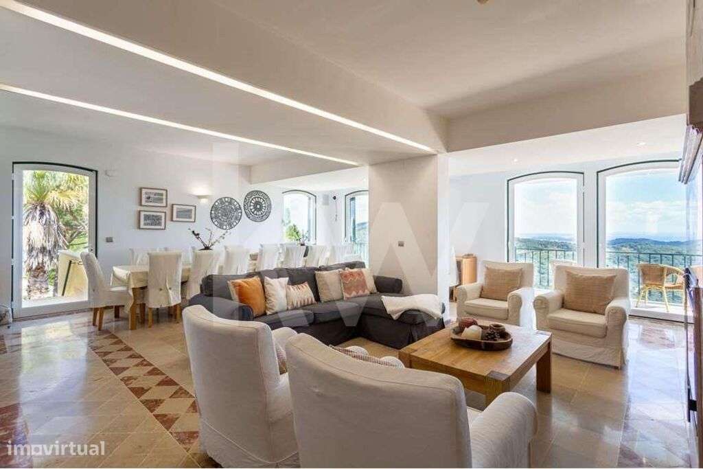 MORADIA T8 |PISCINA E JACUZZI|VISTA MAR | ARRÁBIDA 3,02 Ha - Grande imagem: 3/60