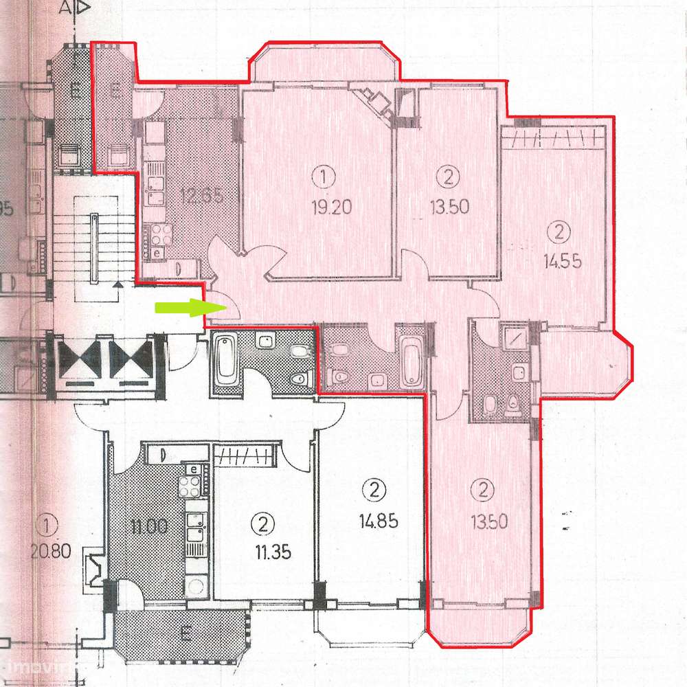 Apartamento T3 em Caldas da Rainha-18