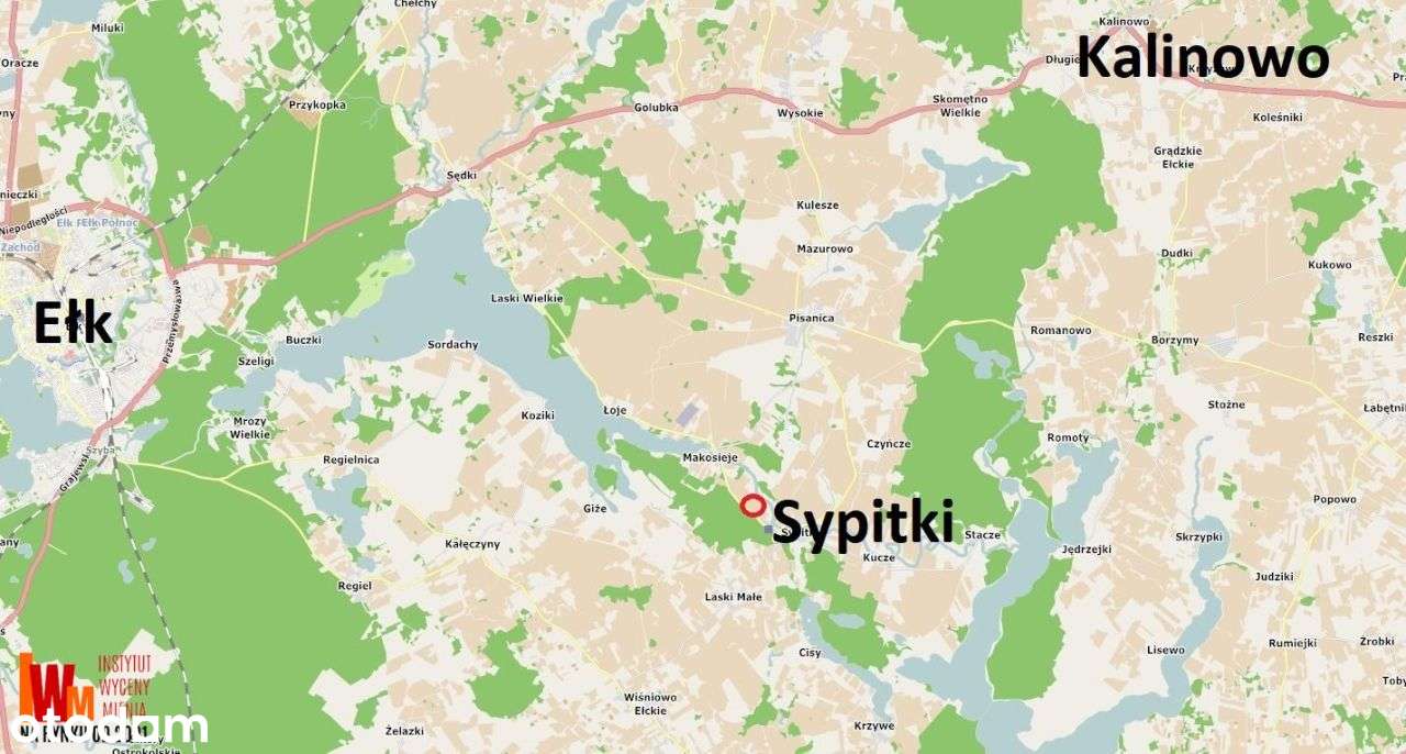 Działka obok lasu, blisko miasta Ełk-8