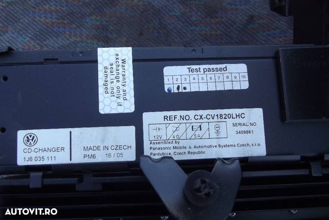 Amplificator Sunet VW Touareg 7L amplificator audio statie dezmembrez - 8