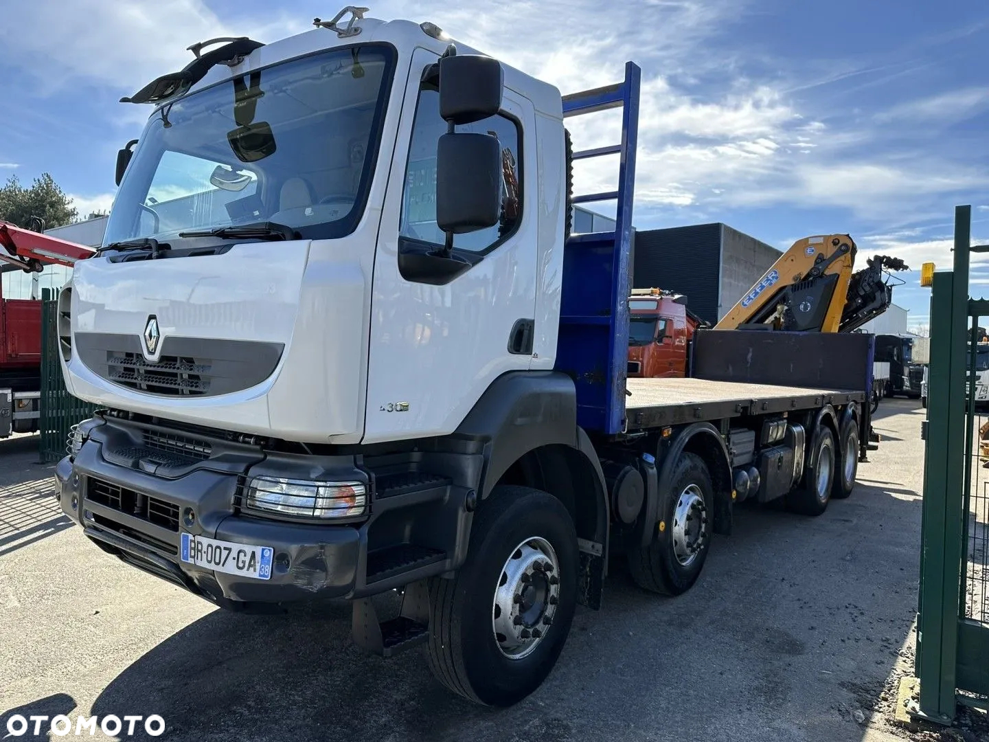 Renault KERAX 8x4 RESOR / EFFER 305 / PLATFORMA 7,20 - 3