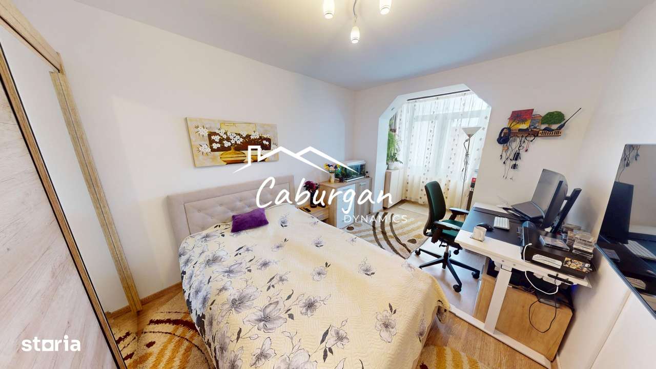 Apartament cu 3 camere, 63mp utili, mobilat si utilat, zona Rahovei-5