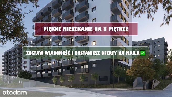 KLUCZE W 2024 | Duży balkon | 8 piętro | Zadzwoń!