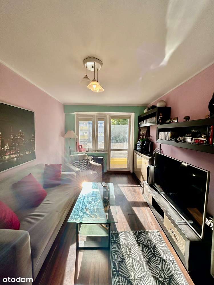 Polecam mieszkanie 2 pokojowe w niskim bloku duża loggia-0