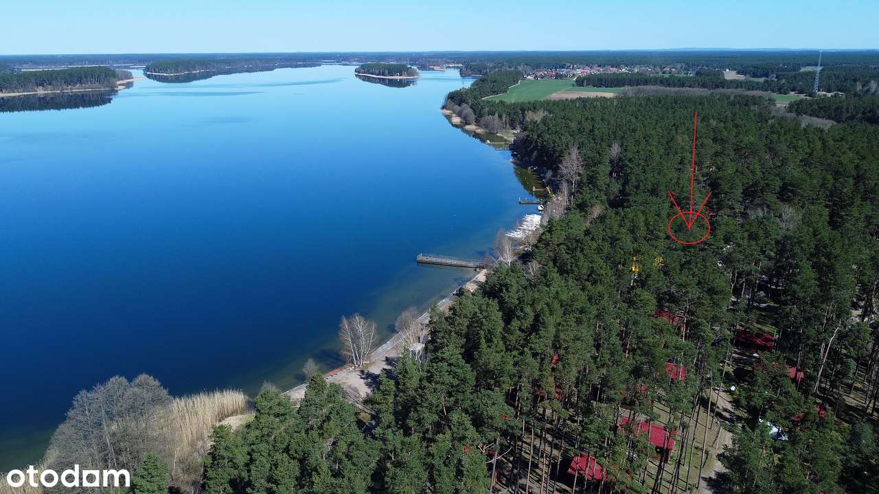Działka budowlana w Borsku nad jeziorem Wdzydze-7