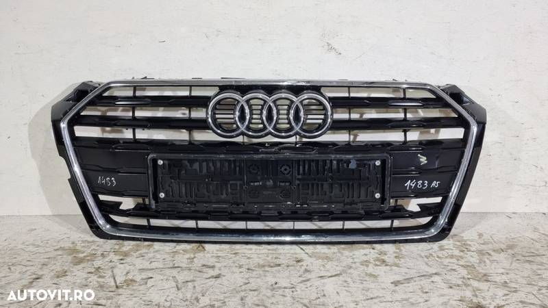 Grila radiator Audi A5 2016, 2017, 2018, 2019, cod origine OE 8W6853651 - 2