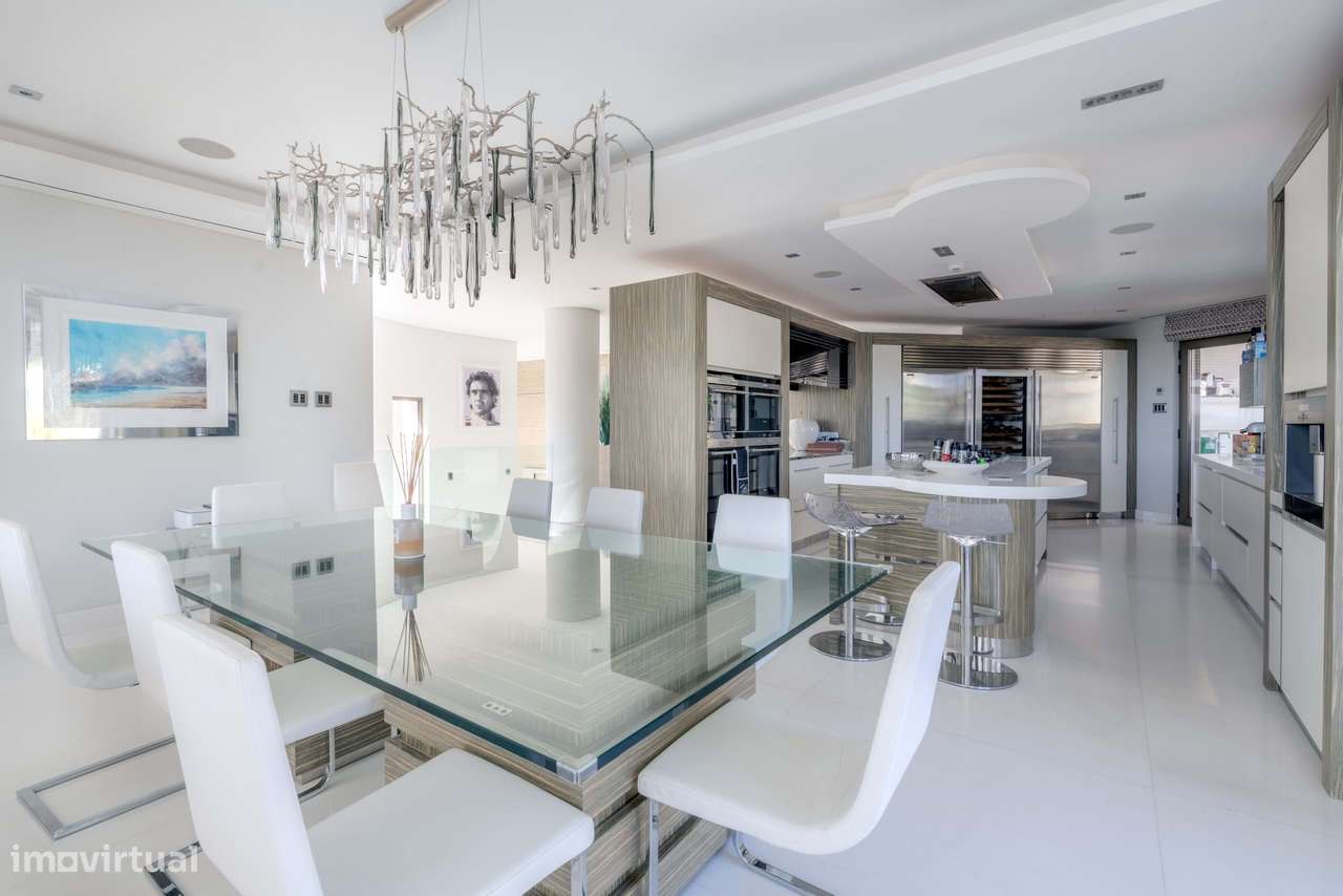 Moradia de luxo com vista mar e golfe-23