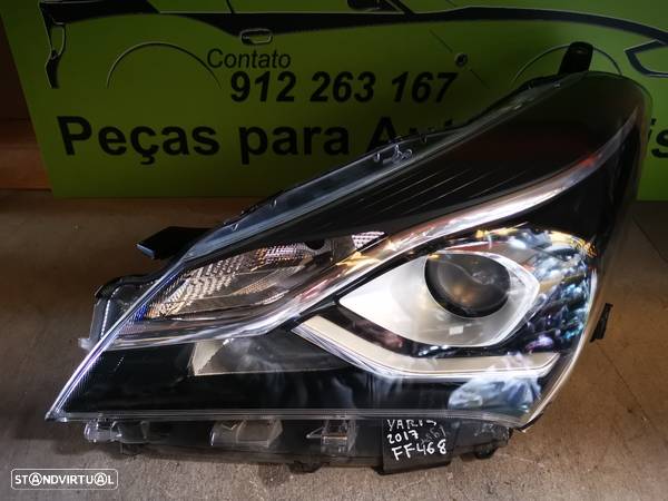 TOYOTA YARIS P13 FAROL ESQUERDO - FF468 - 4