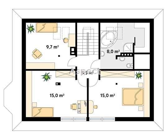 Dom jednorodzinny Wola Rafałowska 121 m2 dz.14 ar - Pełny obrazek: 4/9