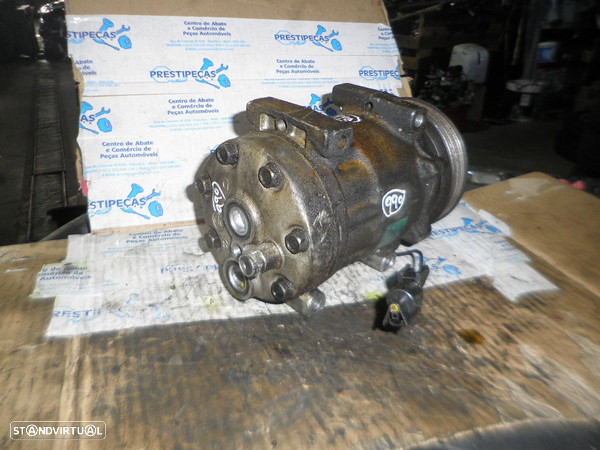 Compressor AC 7700872158 MITSUBISHI CARISMA HATCHBACK 1999 1.9 TD 90CV 5P CINZA DIESEL SANDEN - 2