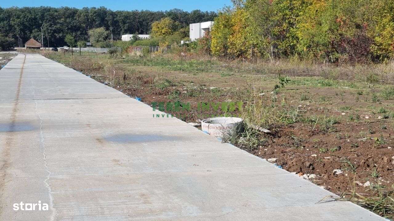Teren intravilan 550 mp – Săftica, acces direct din DN1-6