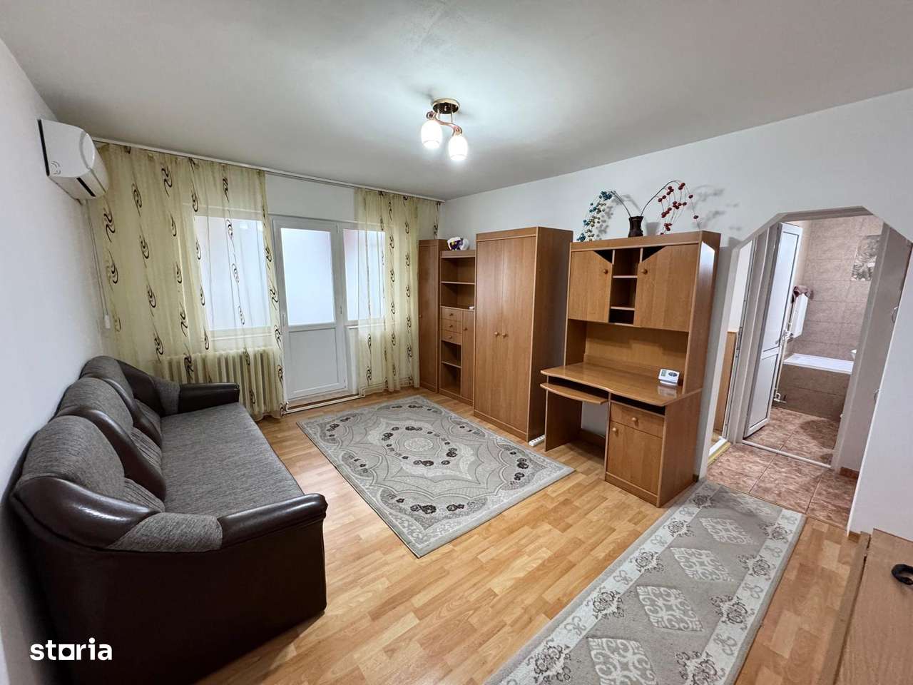 Mircea cel Batran - Apartament 2 camere, et. 3, mobilat/utilat complet-0