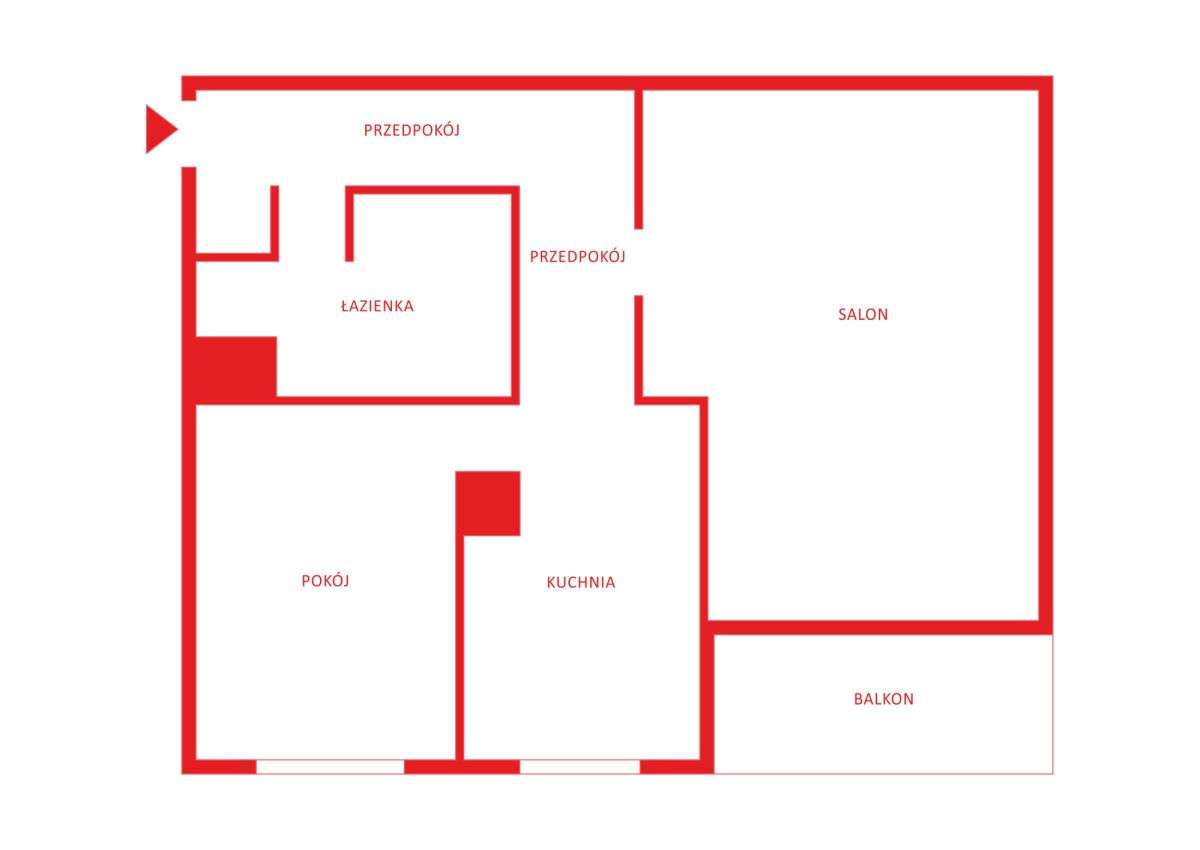 2 pokoje, parter - Gdynia Wielki Kack-3