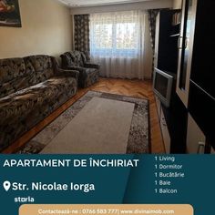 Apartament de inchiriat, 2 camere, Mihai Viteazu