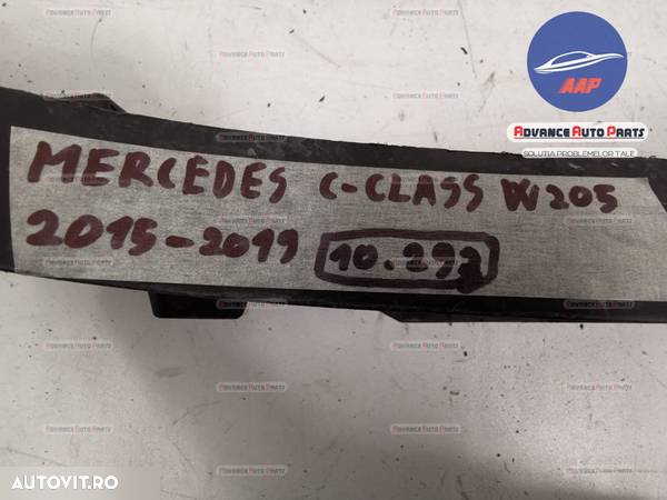 Intaritura fusta ornament bara fata Mercedes C Class W205 an 2015-2018 originala - 8