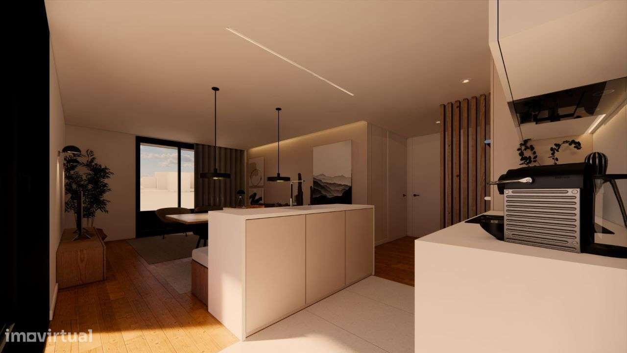 Apartamentos T1 no condomínio fechado Twin22, no centro de Espinho - Grande imagem: 3/17