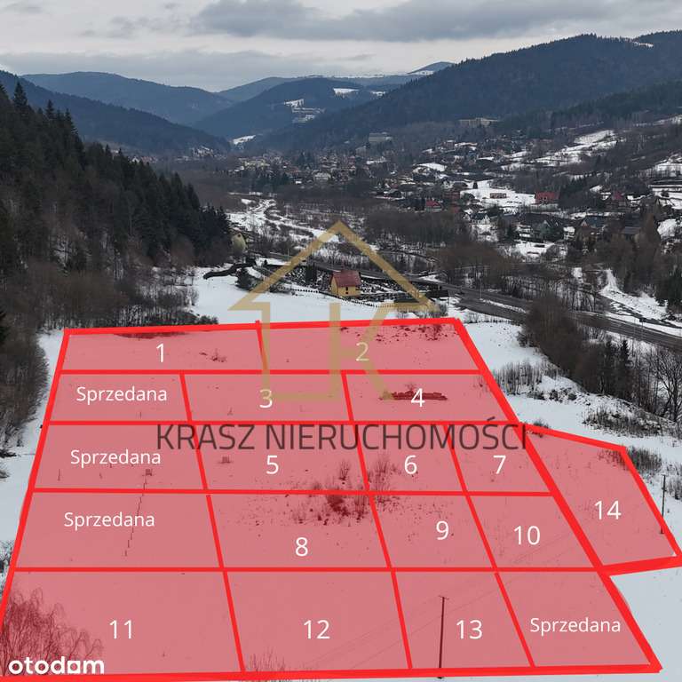 Widokowe działki w górach z idealnym dojazdem-3