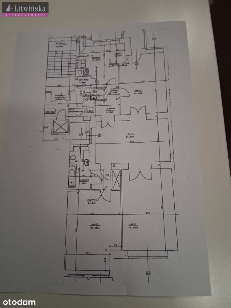 Mieszkanie, 119,25 m², Łódź-9