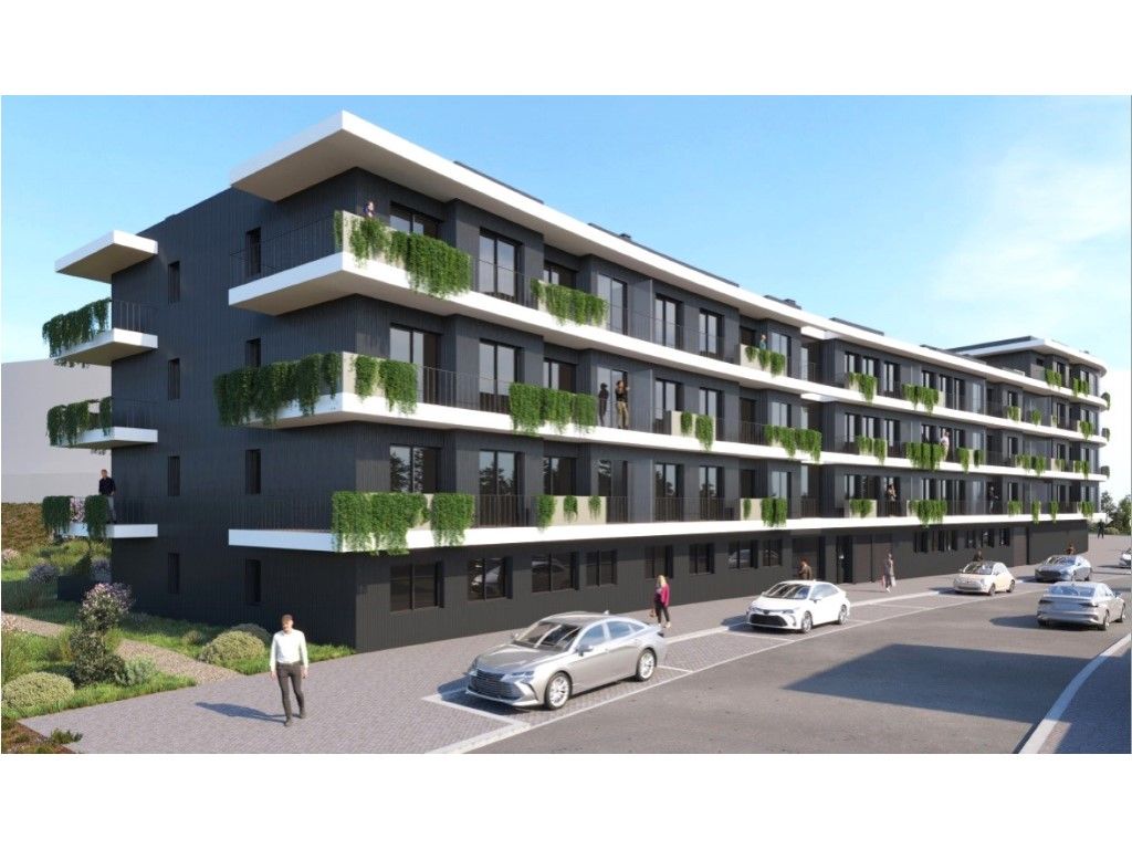 Apartamento T2 com varanda e parqueamento, na Areosa - Go...