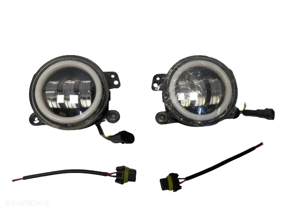 JEEP CHEROKEE HALOGEN LED Z DRL KIERUNKOWSKAZ 3W1 LEWA PRAWA NOWY - 1