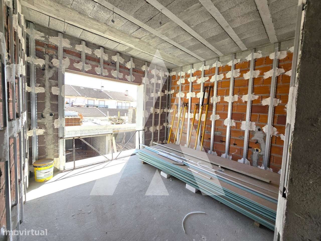 Moradia T3+1 geminada em construção na Vista Alegre – Ílhavo - Grande imagem: 4/20