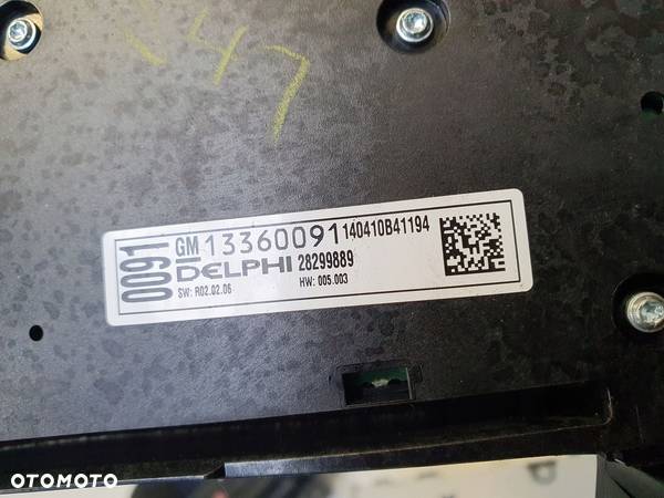 OPEL ASTRA J LIFT RADIO CD 400 22976601 ZESTAW - 6