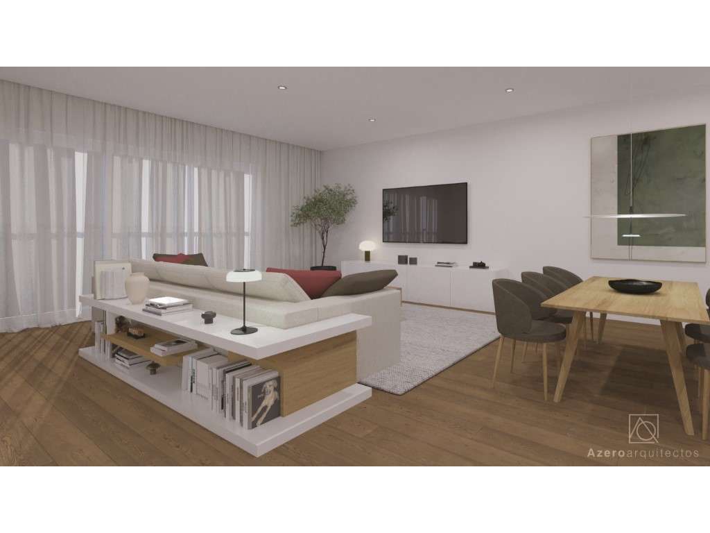 Apartamento T3 | Arrecadação | Lugar de Garagem | 2 Varandas - Grande imagem: 4/13