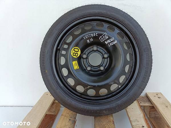 Opel Vectra C Astra H KOŁO DOJAZDOWE dojazdówka 115/70 R16 5x110 2160132 - 1