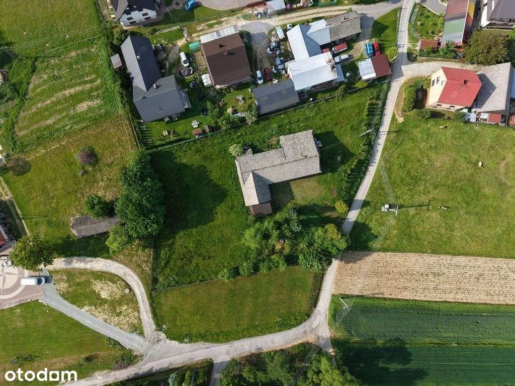 Dom na dużej działce Toporzysko, gmina Jordanów - Pełny obrazek: 4/17