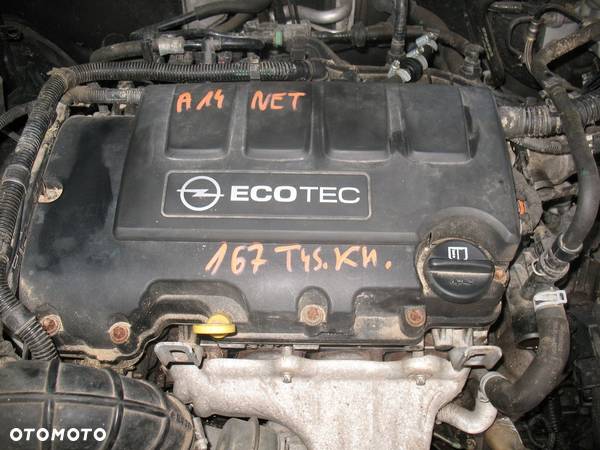 Opel astra J,meriva,mokka,zafira silnik 1.4 turbo A14NET - 1