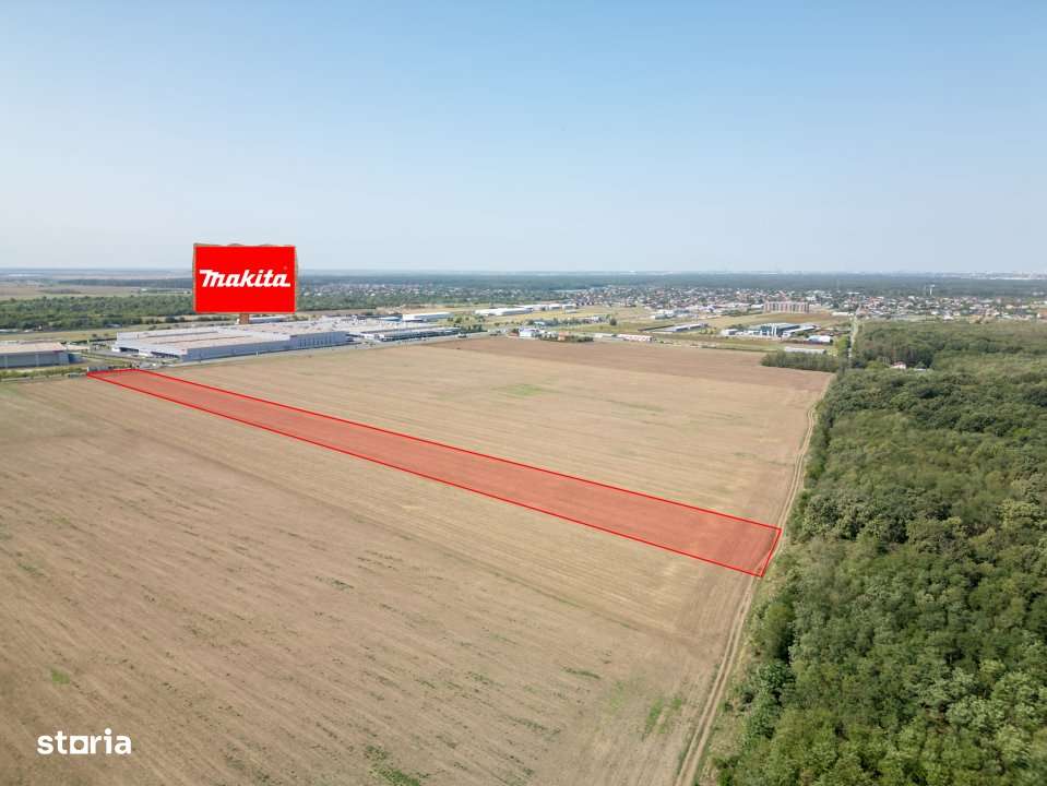 Teren Vanzare Intravilan Branesti investitie Zona Industriala Makita - Imagine principală: 4/19