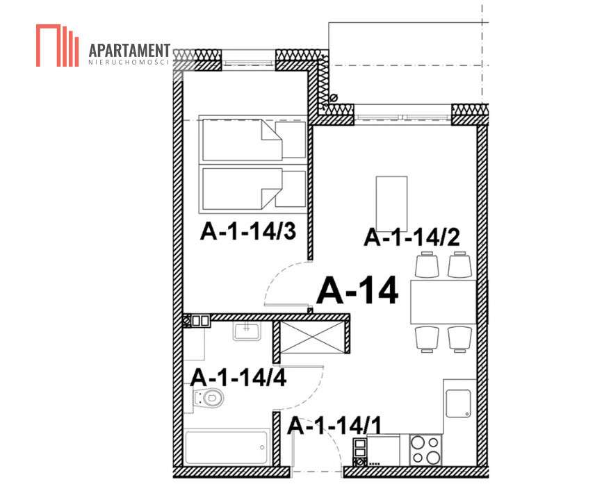 Nowe 2 pokojowe mieszkanie ! Bez podatku Pcc! - Pełny obrazek: 4/16