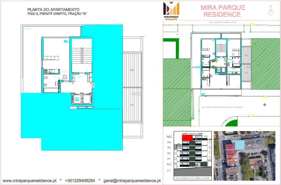 Mira Parque Residence_Studio na cobertura com generoso terraço recuado-1